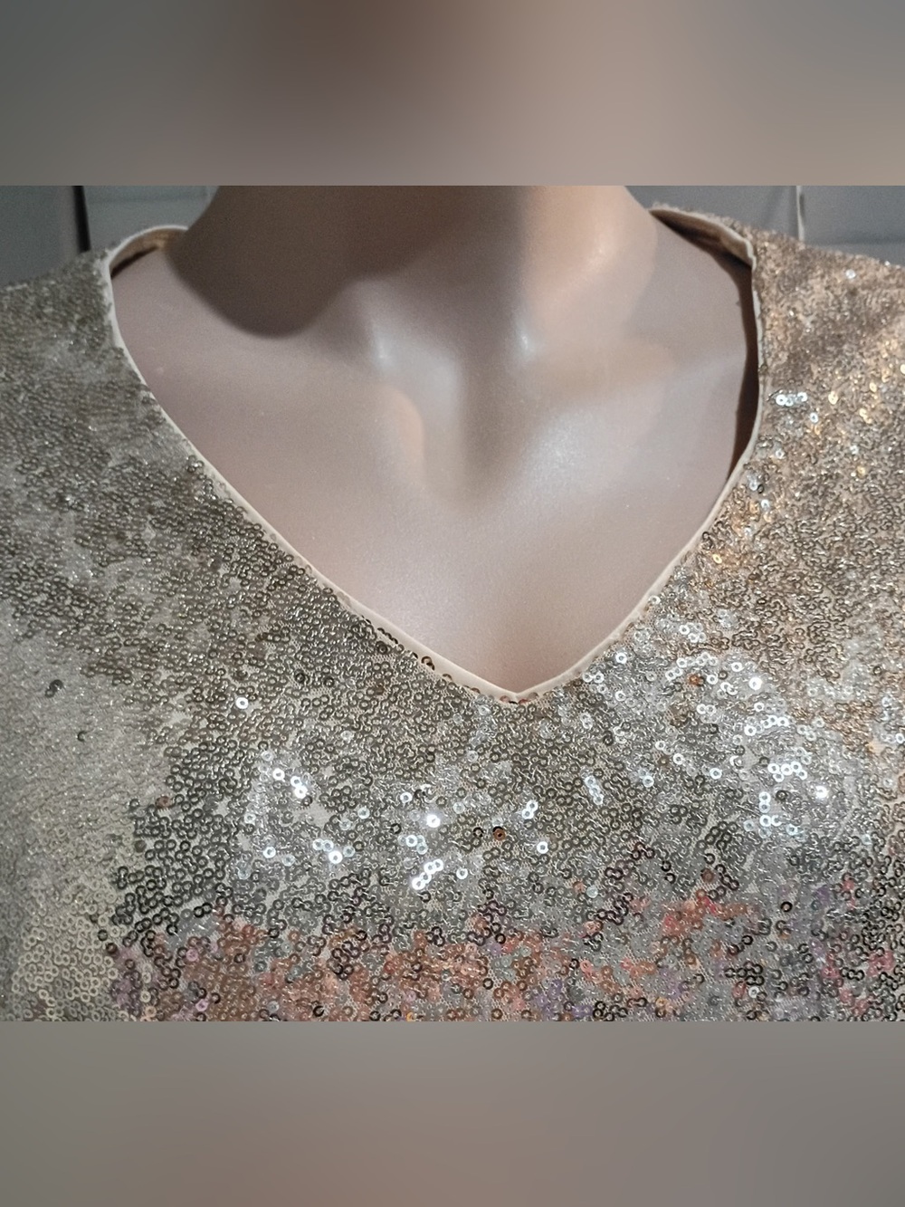 Lane Bryant Women’s Sequin Top - Picture 2 of 4
